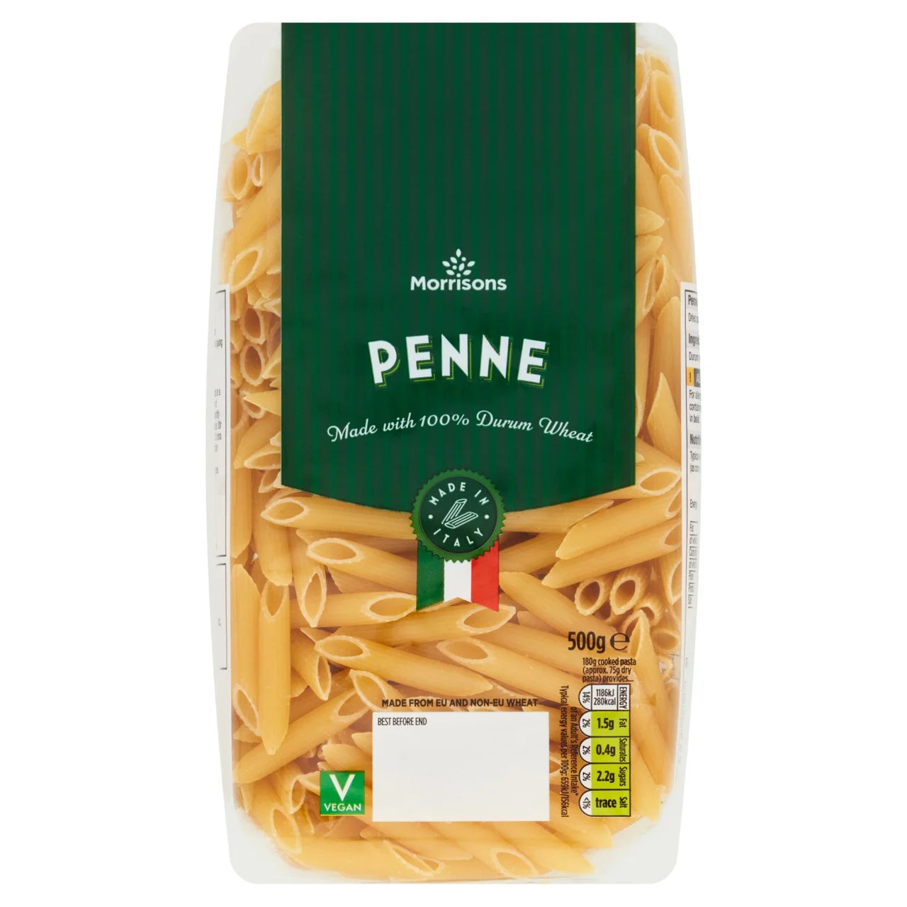 Morrisons Kitchen Penne 500g