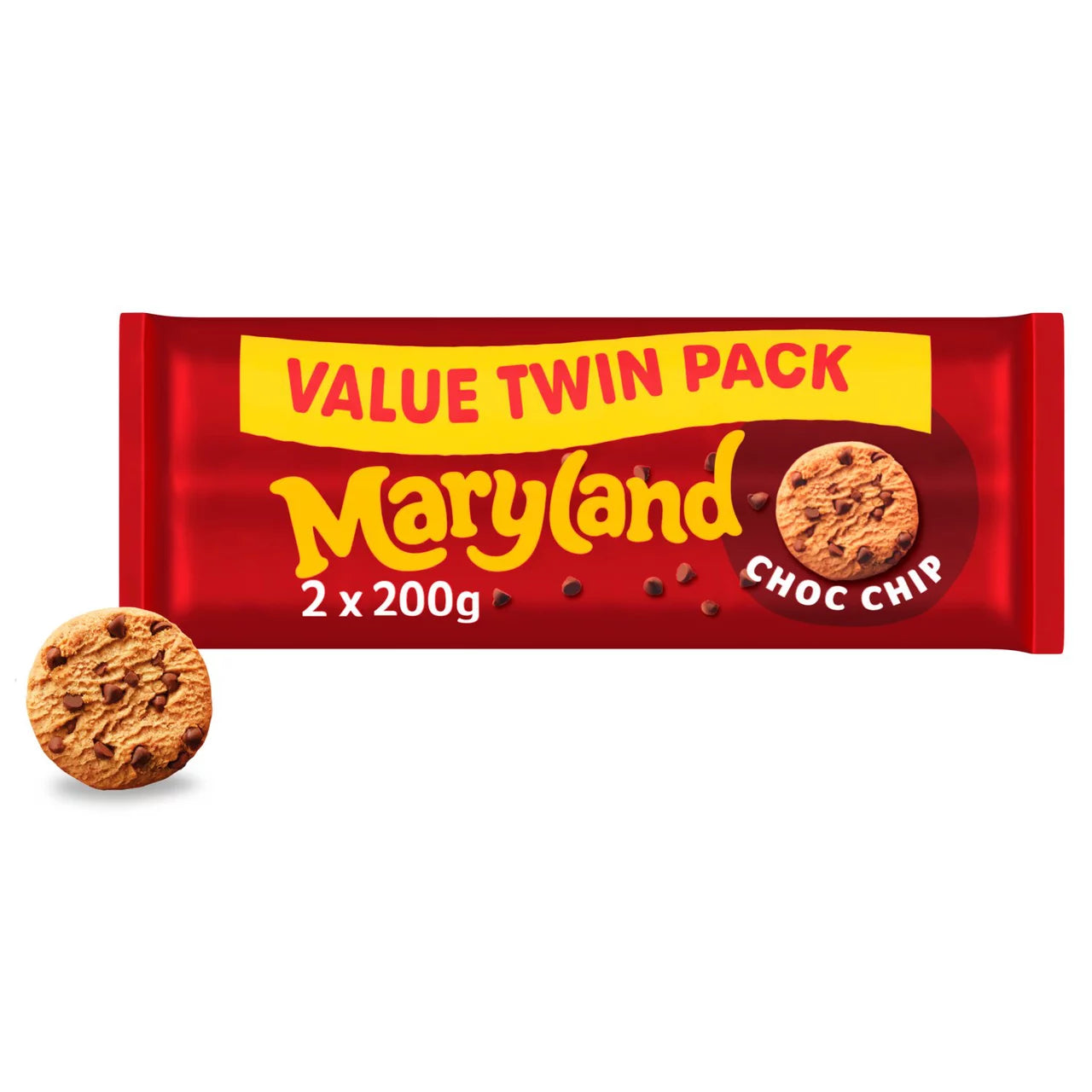Maryland Choc Chip Twin Pack Cookies 400g