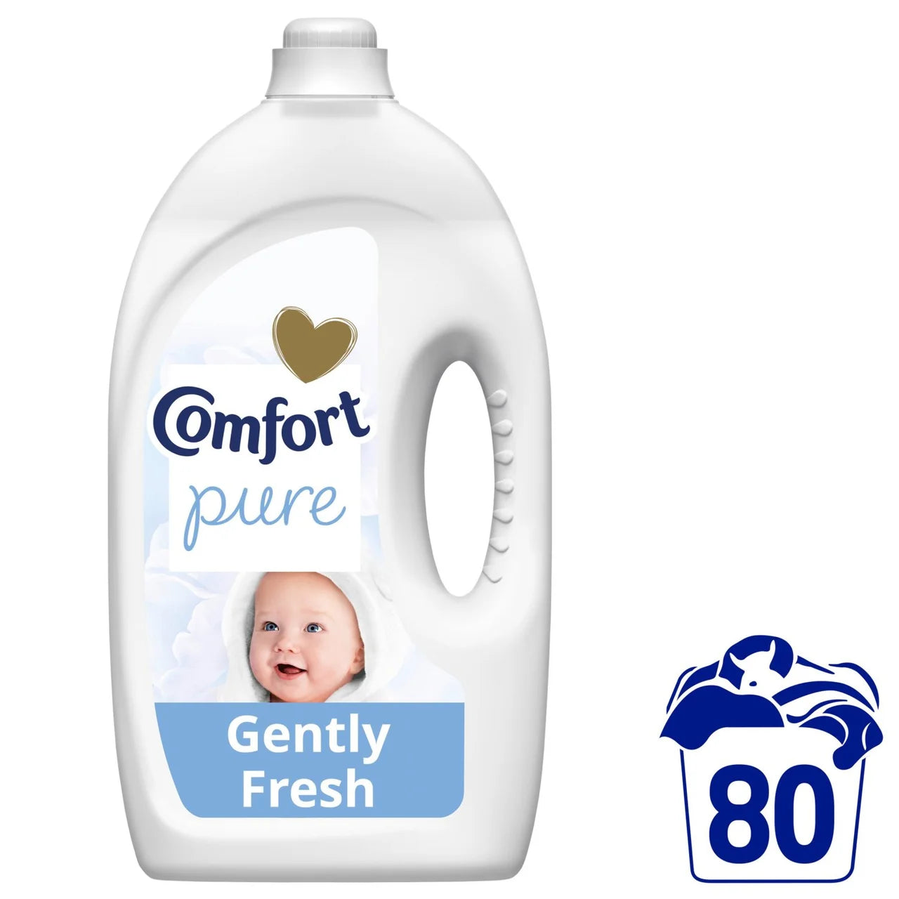 Comfort Pure Sensitive Skin Fabric Conditioner 80 Washes 2490ml