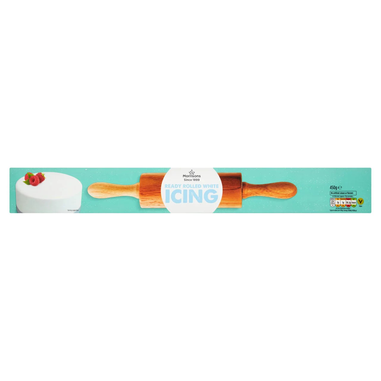 Morrisons Ready Rolled White Icing 450g