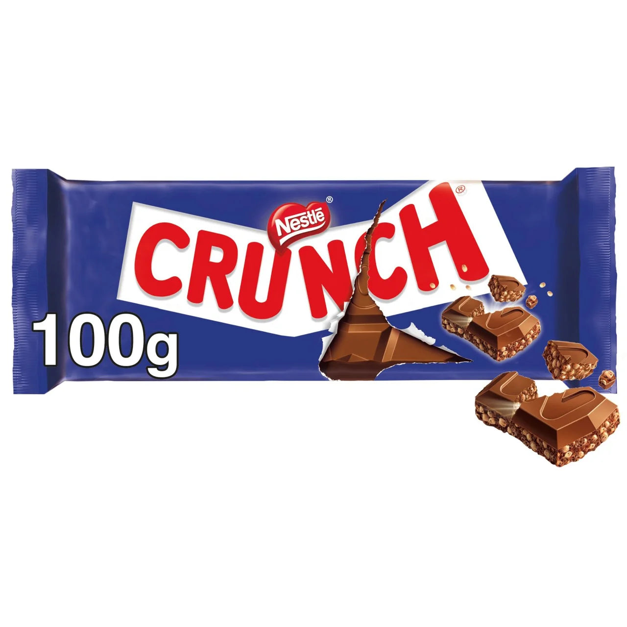 Nestle Crunch Bar Milk Chocolate 100g [508]