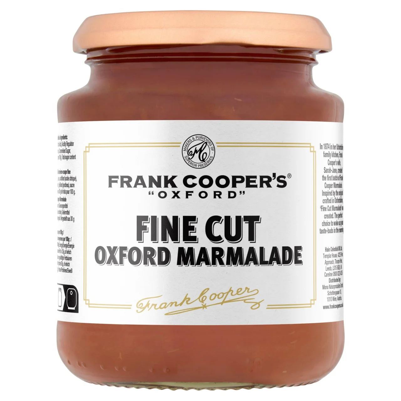Frank Coopers Fine Cut Oxford Marmalade 454g