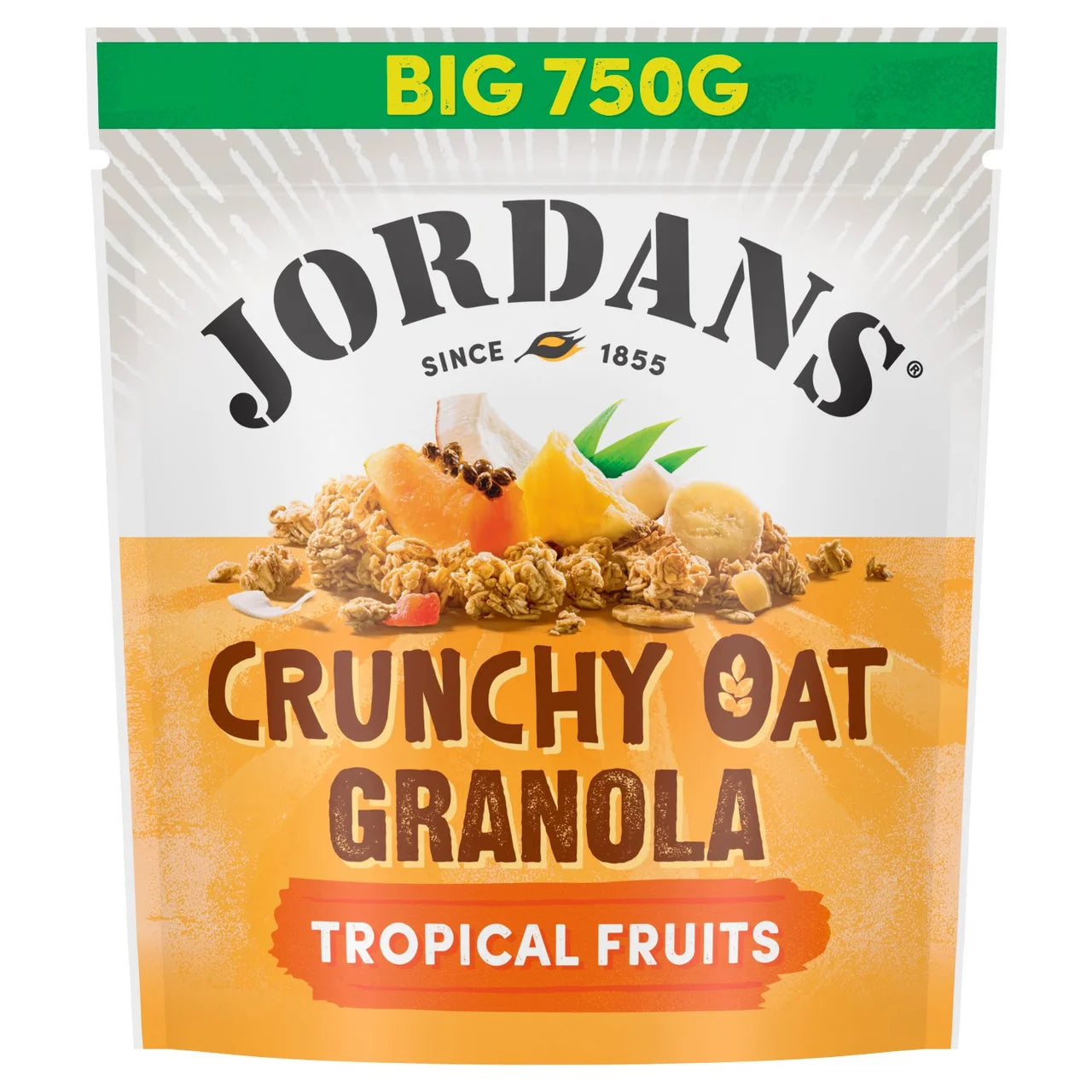 Jordans Crunchy Oat Granola Tropical Fruits 750g