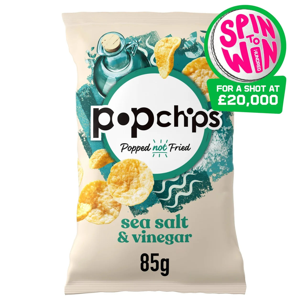Popchips Sea Salt Vinegar 85g