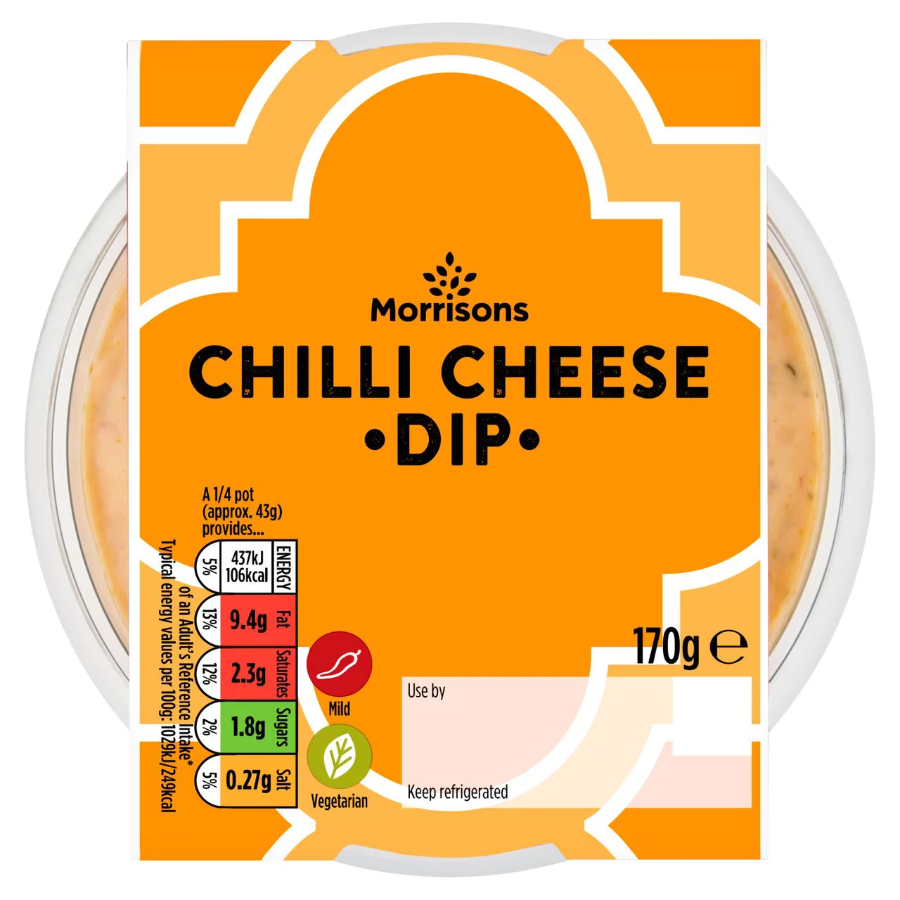 Morrisons Chilli Dip Cheese 170g [789]
