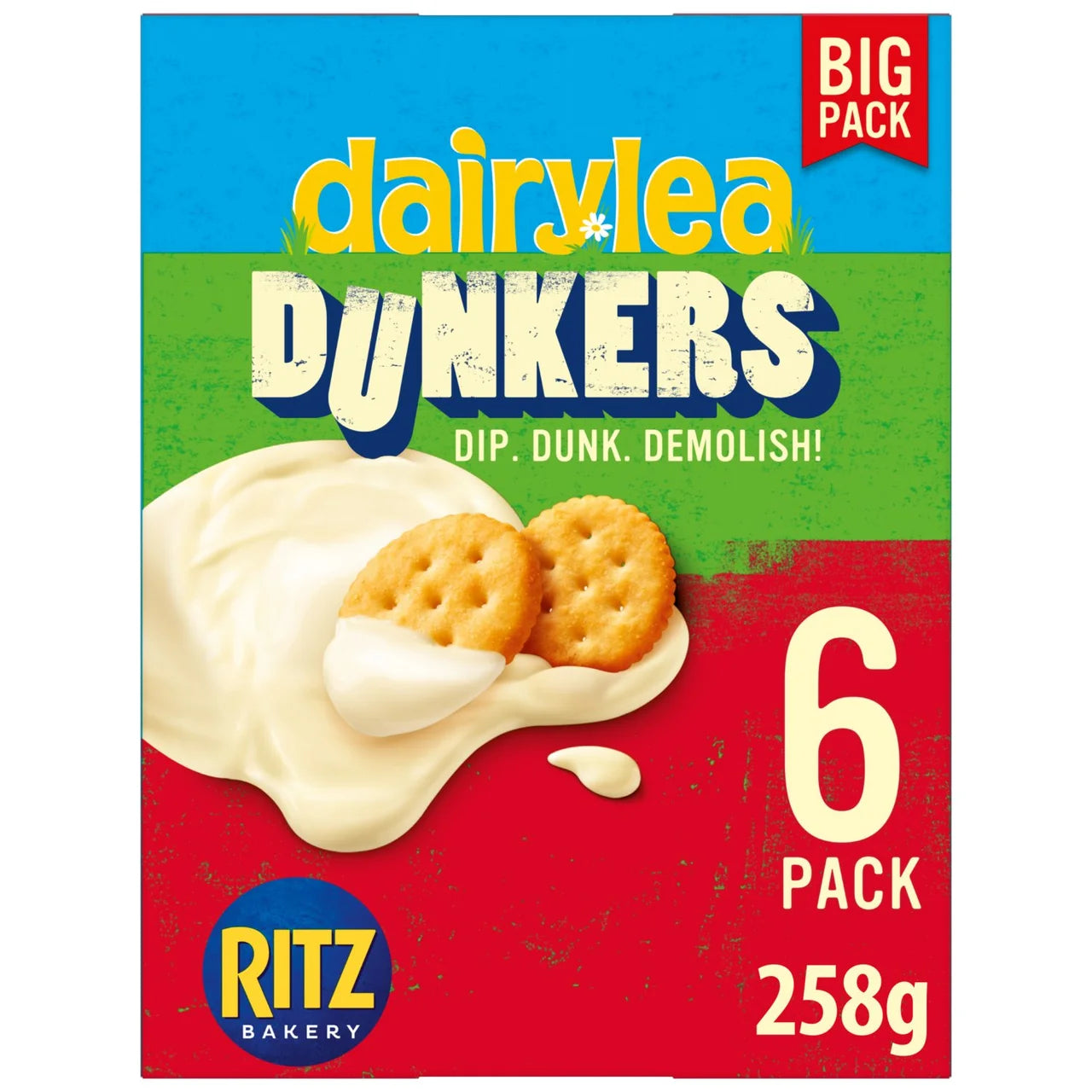 Dairylea Dunkers Ritz 6 x 43g