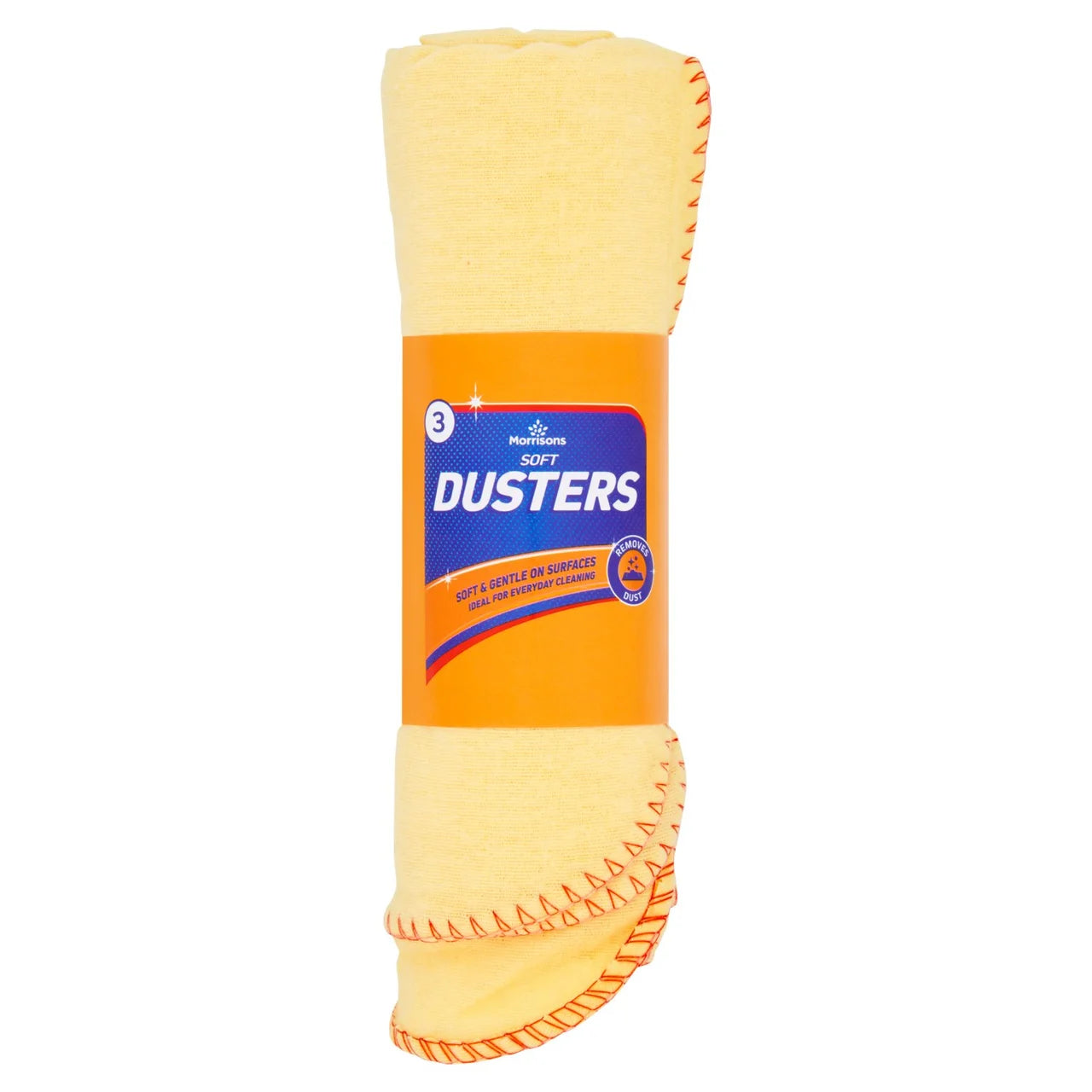 Morrisons Soft Dusters 3pk