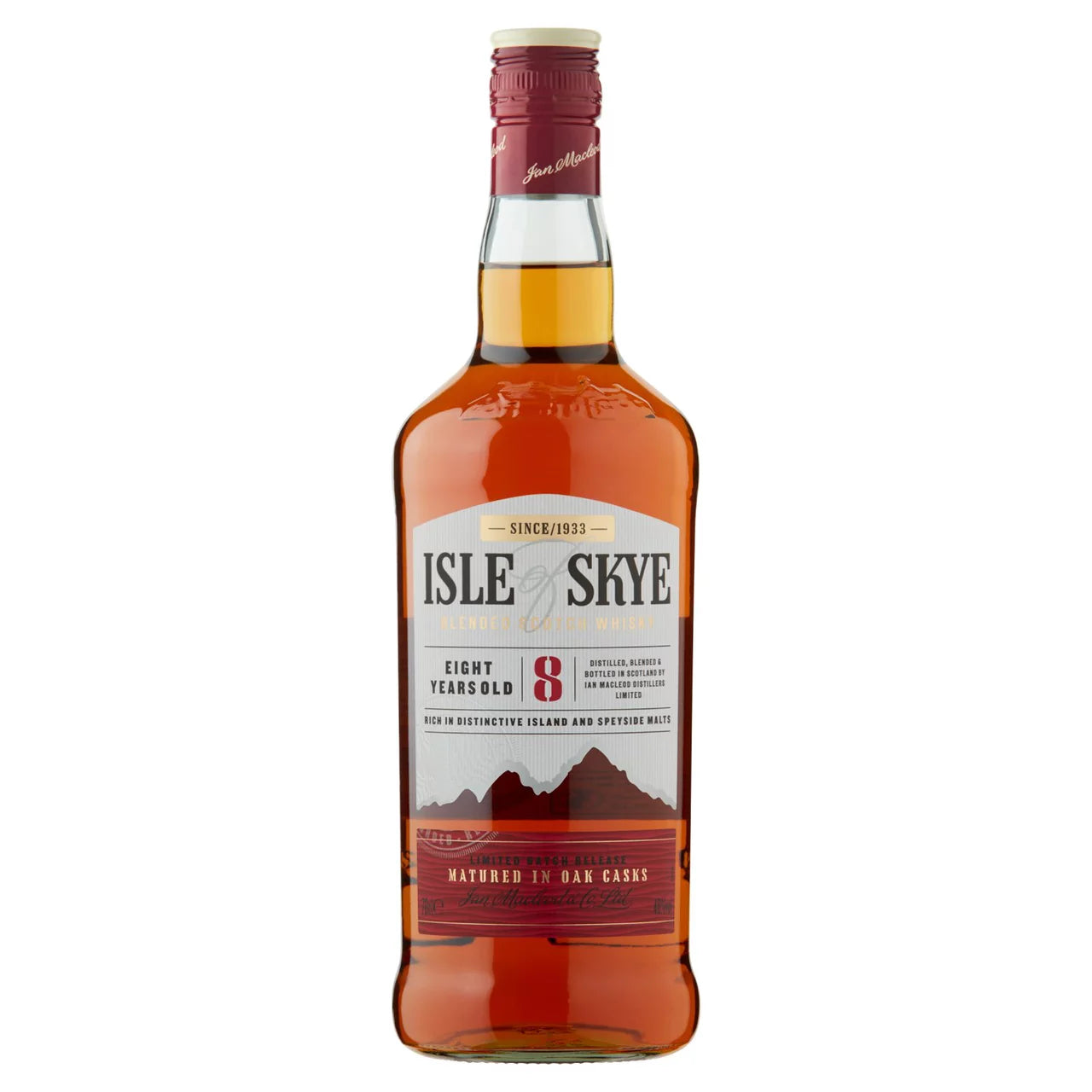 Isle of Skye Blended Scotch Whisky Aged 8 Years 70cl 40%
