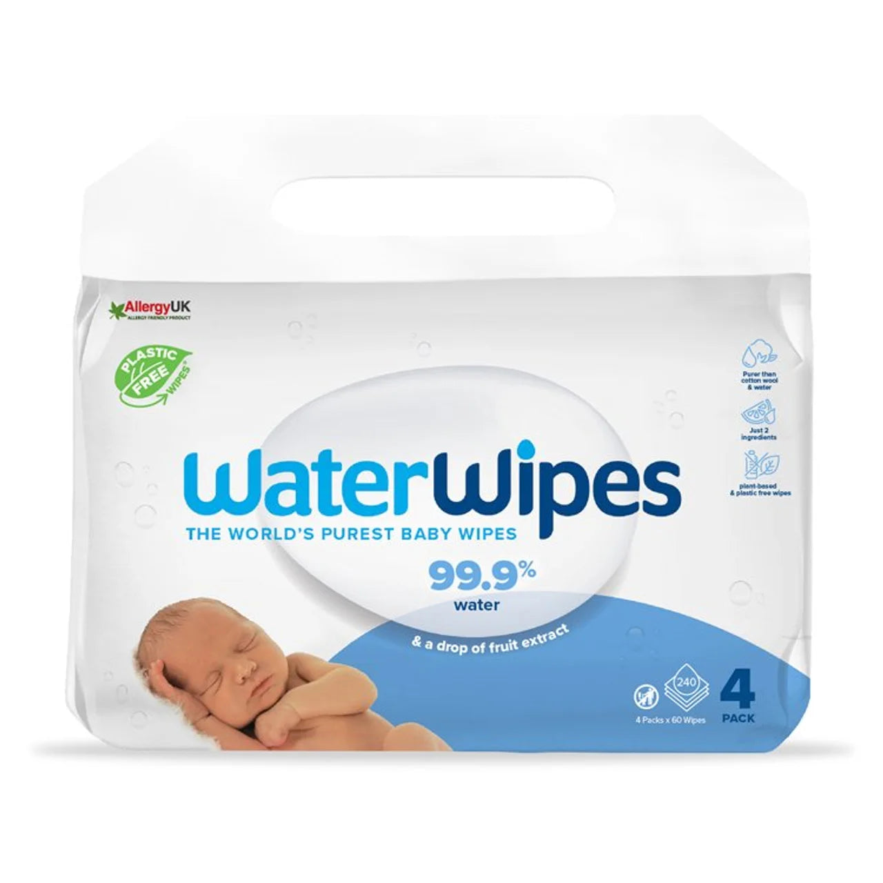 Waterwipes Core 60 Wipes 3pk