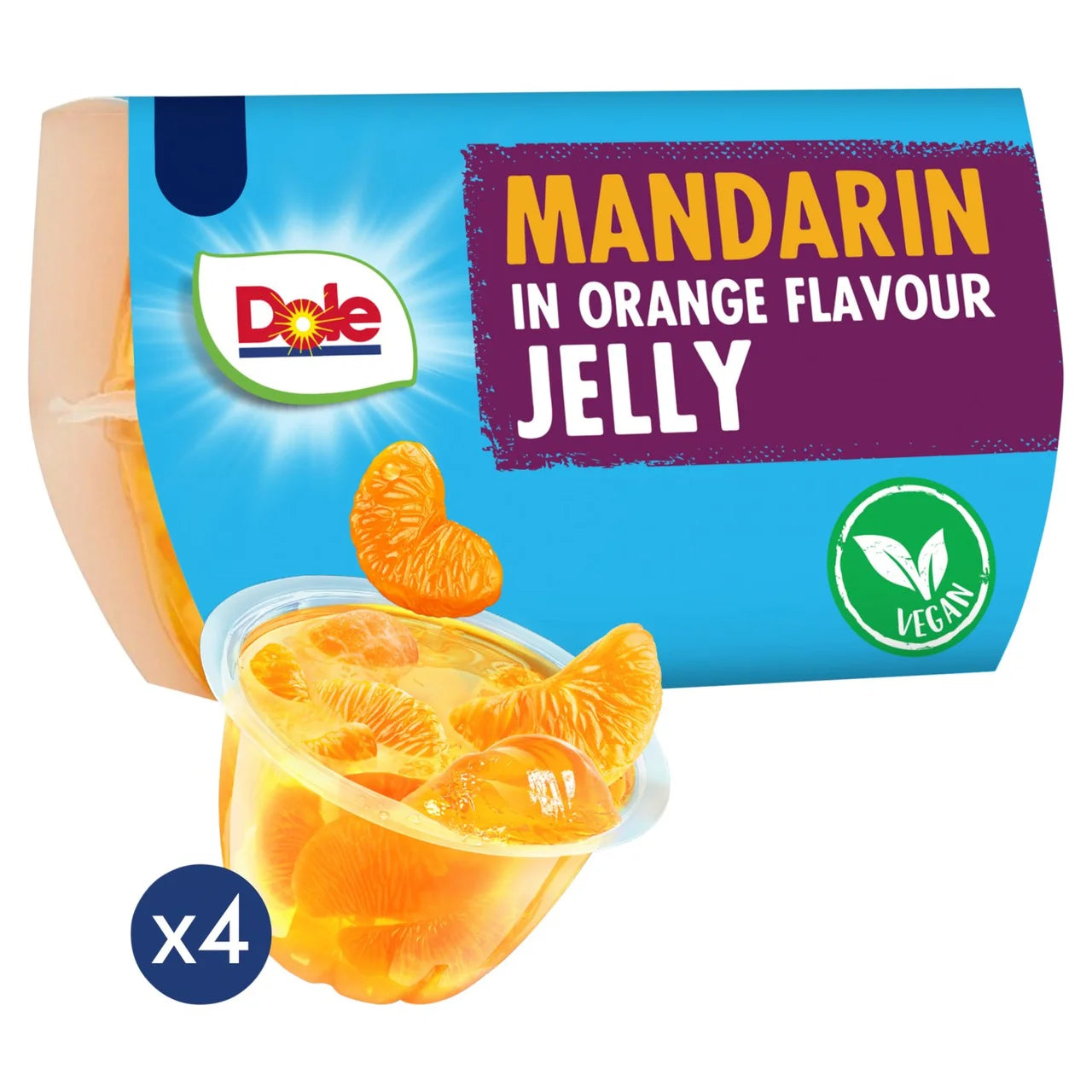 Dole Mandarins in Jelly 4 x 123g