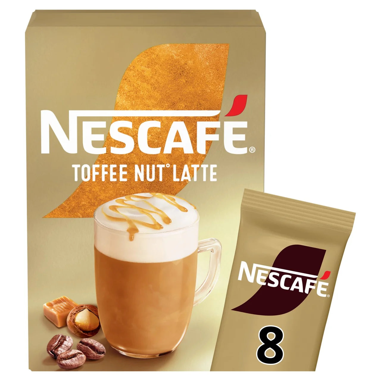 Nescafe 8 Gold Toffee Nut Latte