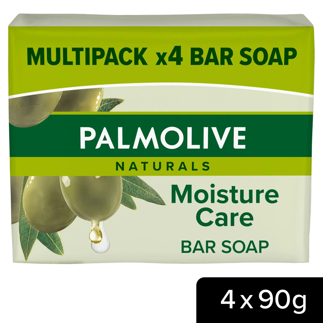 Palmolive Naturals Moisture With Olive Soap Bar 4pk