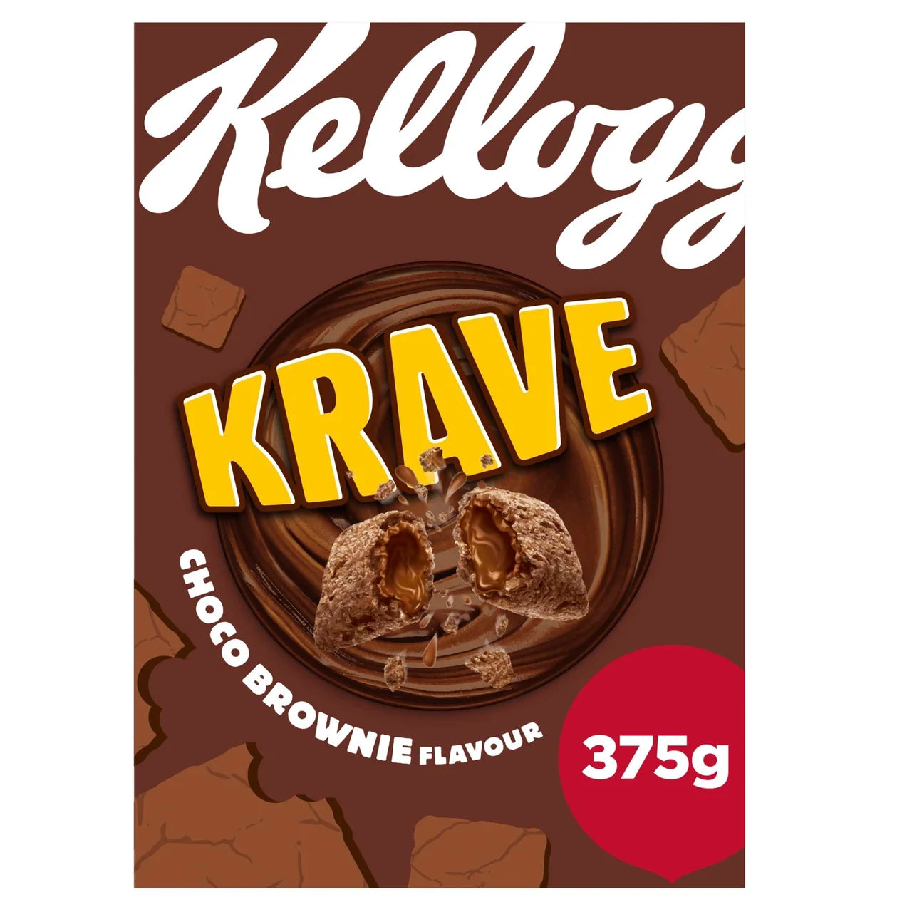 Kelloggs Krave Chocolate Brownie 375g