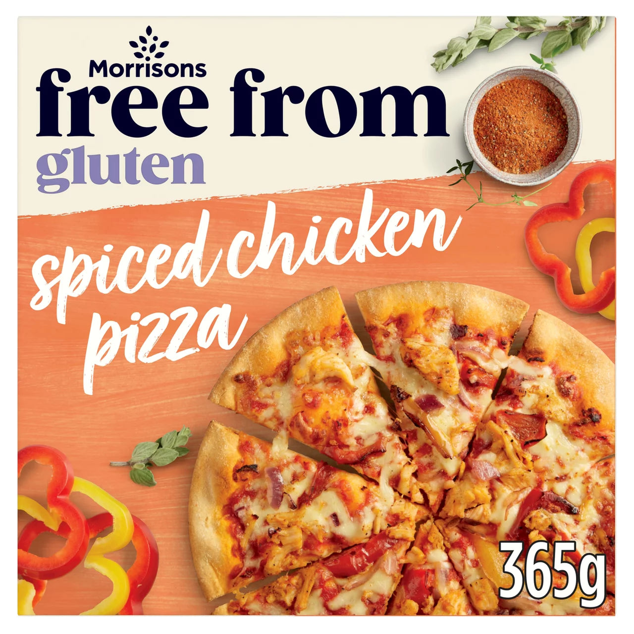 Morrisons Chicken Pizza Gluten Free 365g