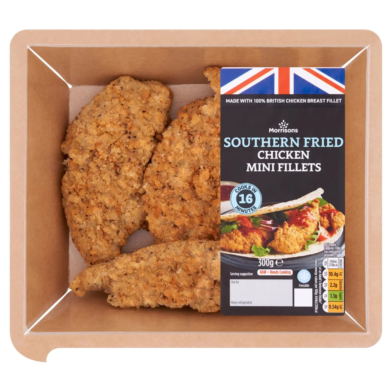 Morrisons Southern Fried Chicken Mini Fillets 300g [542]
