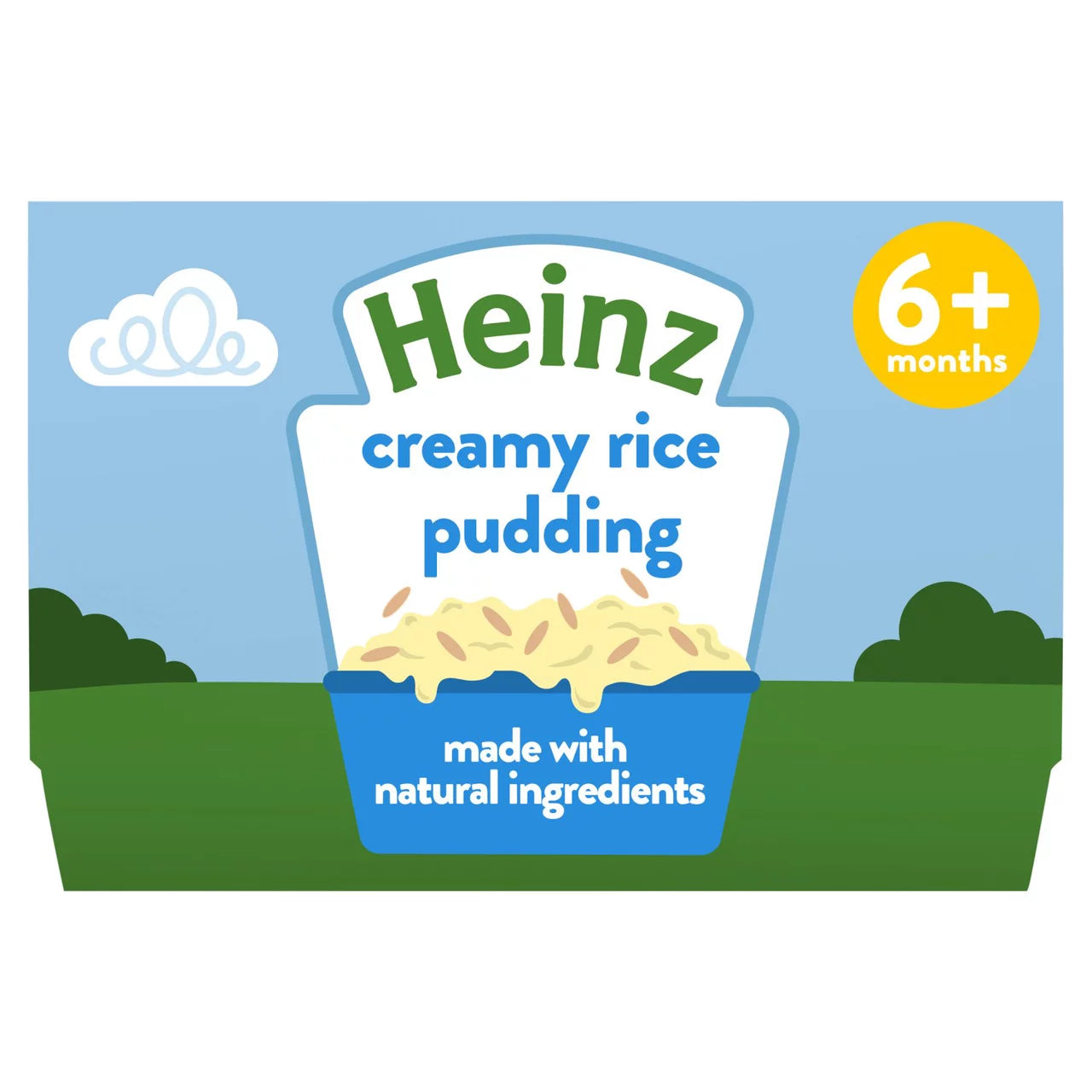 Heinz Creamy Rice Pudding 4-36 Months 4 x 100g