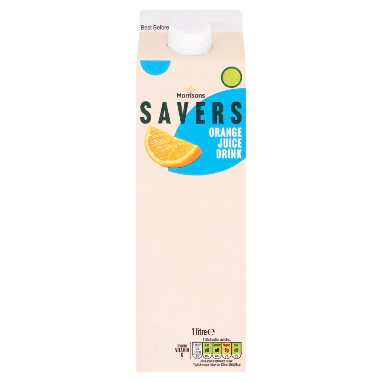 Morrisons Savers Orange Juice 1L
