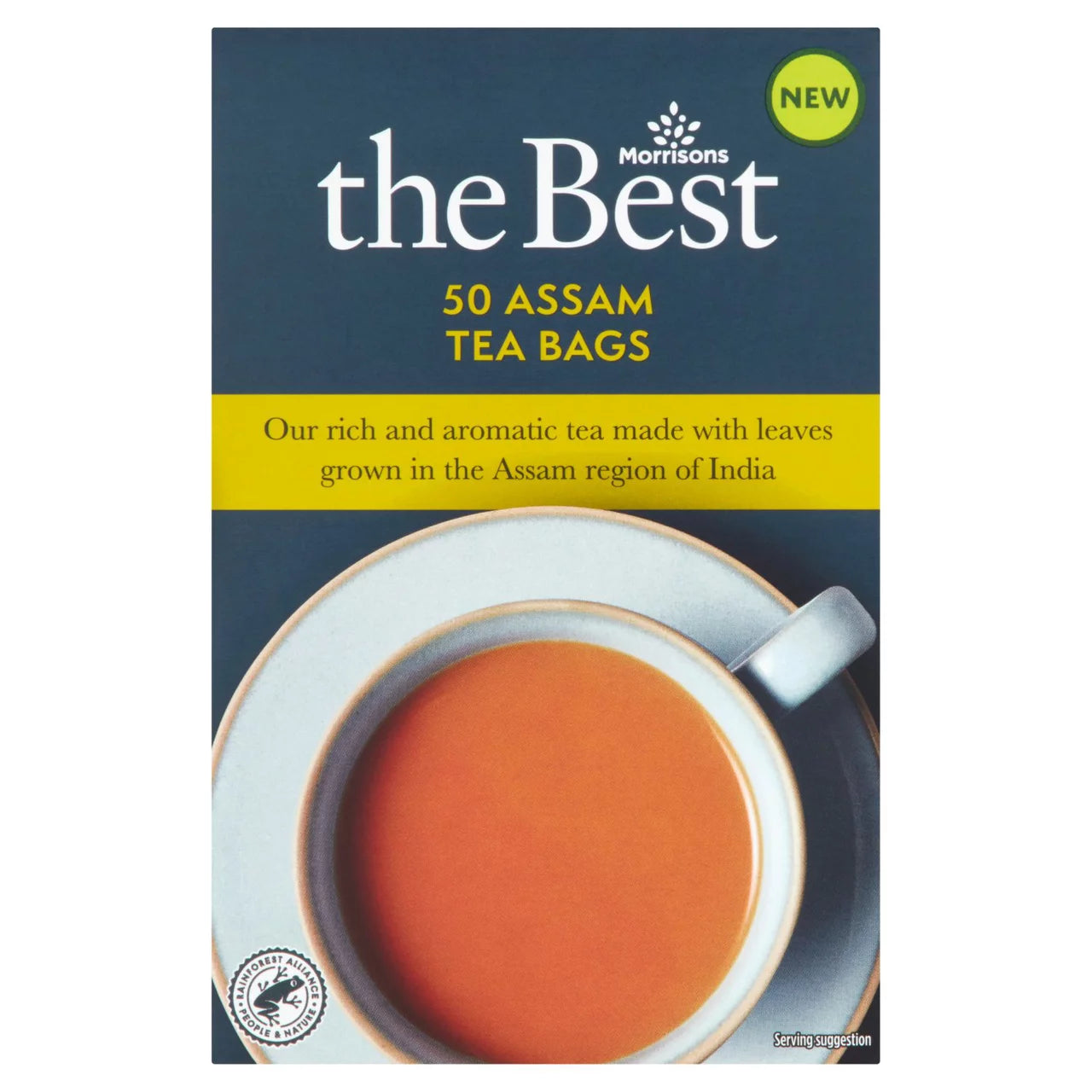 Morrisons 50 The Best Assam Tea Bags 125g
