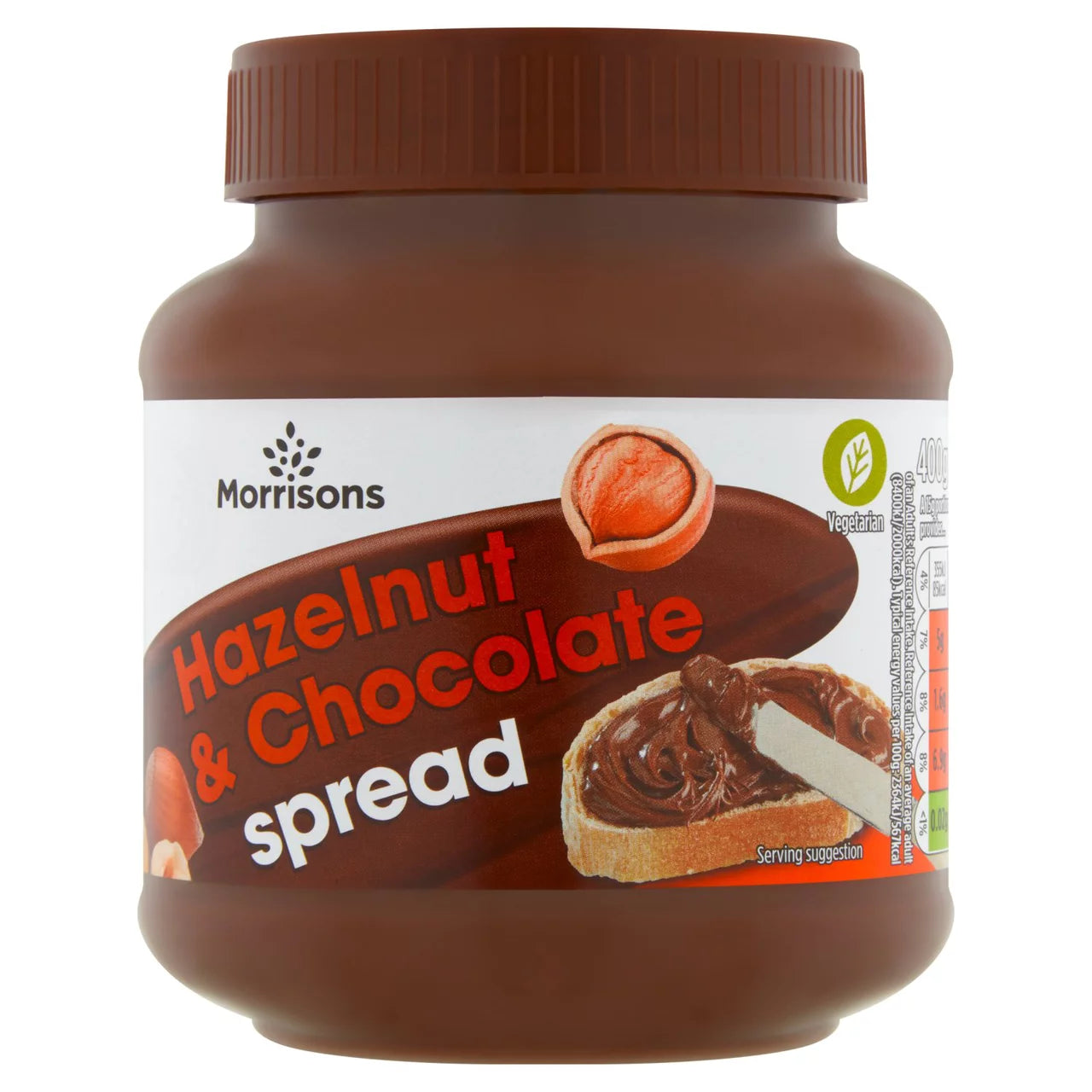 Morrisons Chocolate Hazelnut Spread 400g