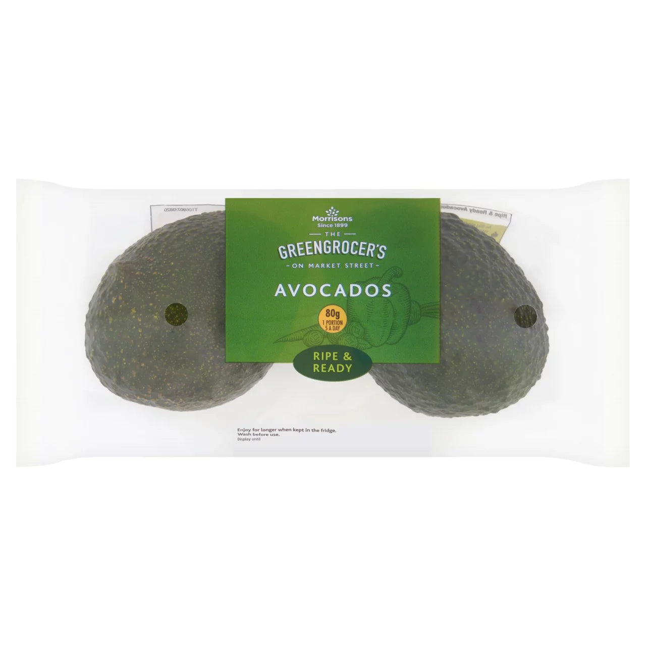 Morrisons Ready To Eat Avocados (Min 2)