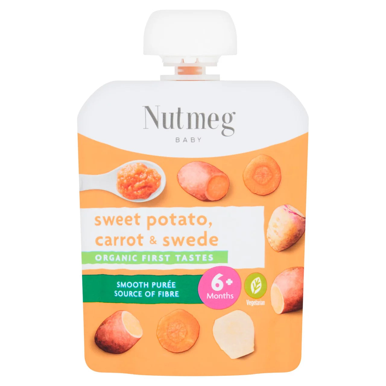 Nutmeg Sweet Potato Carrot Swede 6 Months 70g