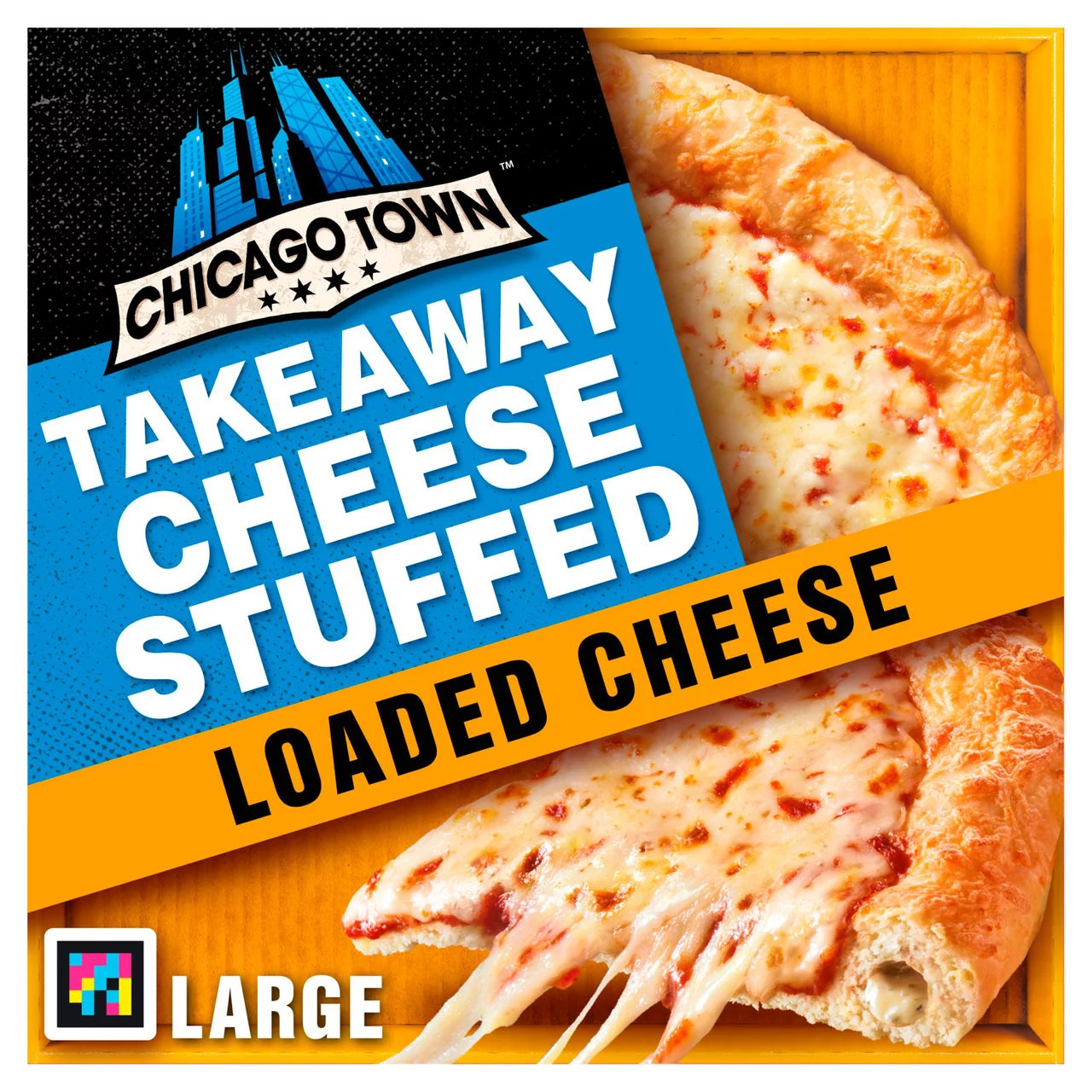 Chicago Town Cheesy Stuffed Crust Takeaway Loaded Cheese 630g [248]