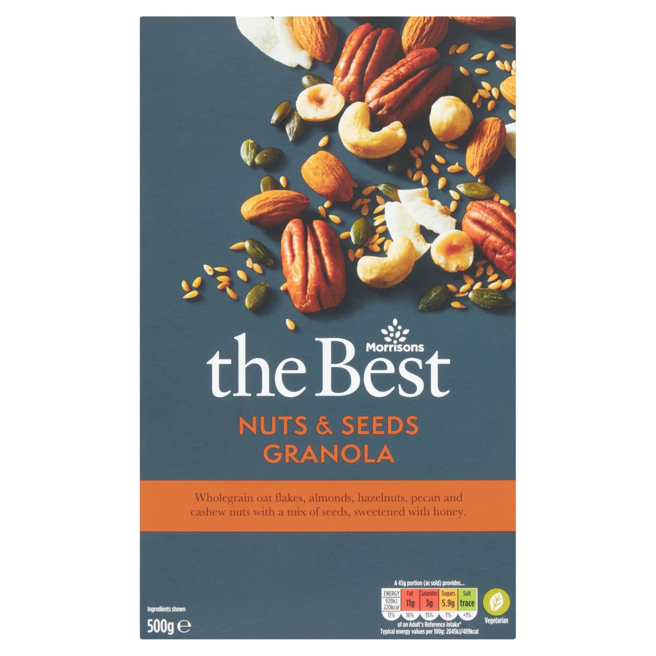 Morrisons The Best Nut & Seed Granola 500g