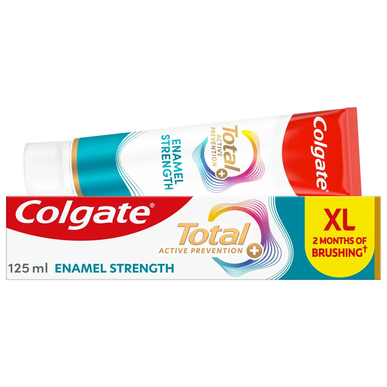 Colgate Total Active Prevention and Enamel Strength Toothpaste 125ml