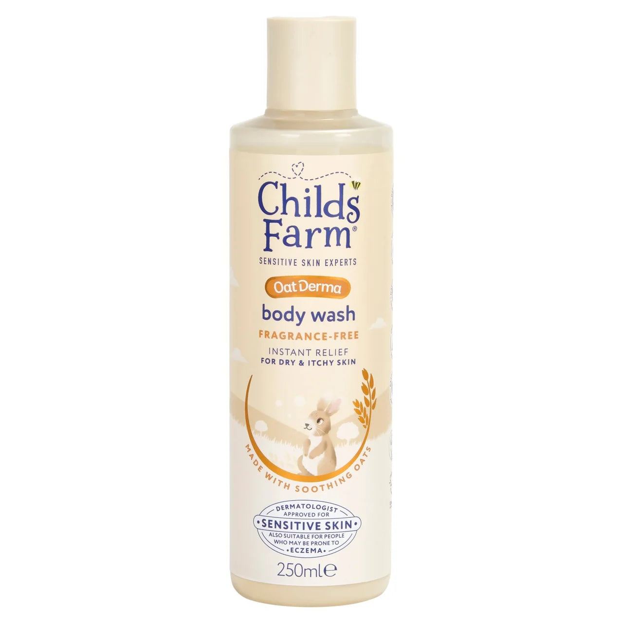 Childs Farm Oatderma Body Wash Fragrance-Free 250ml