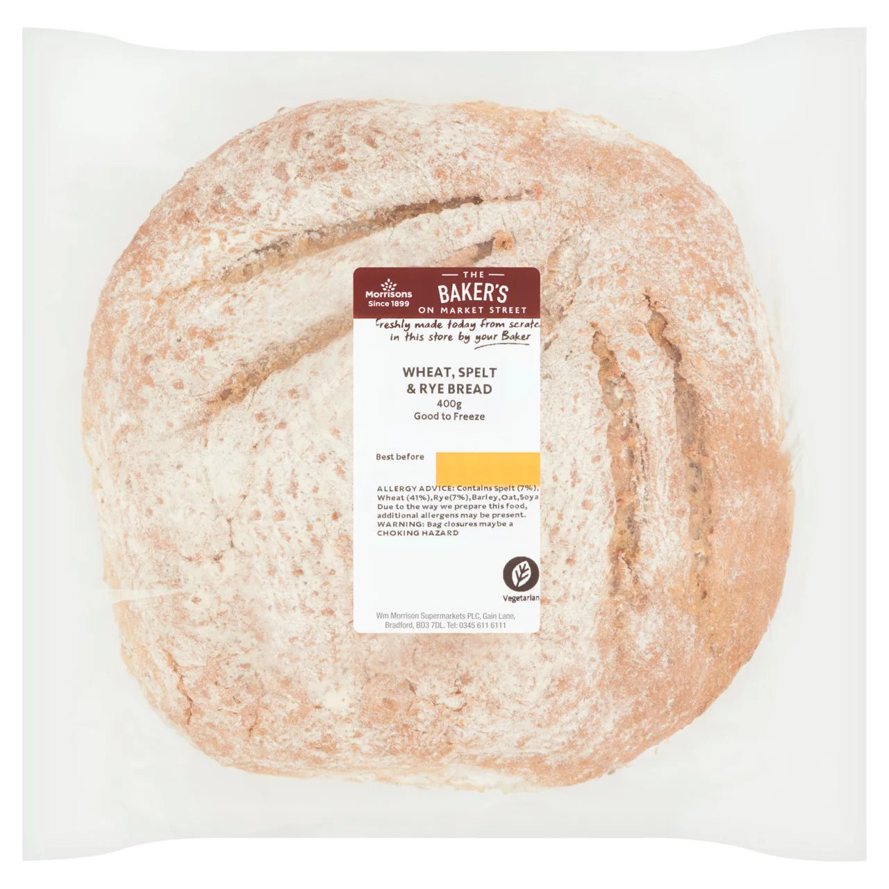 Wheat Spelt Rye 400g