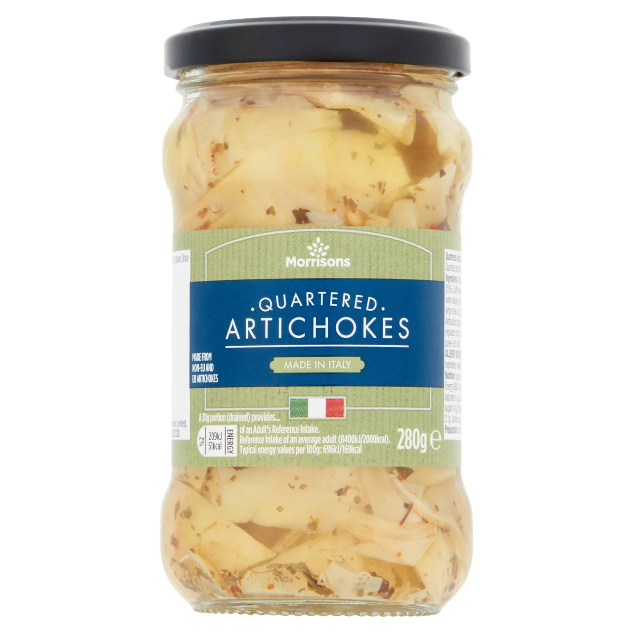 Morrisons Quartered Artichokes 280g