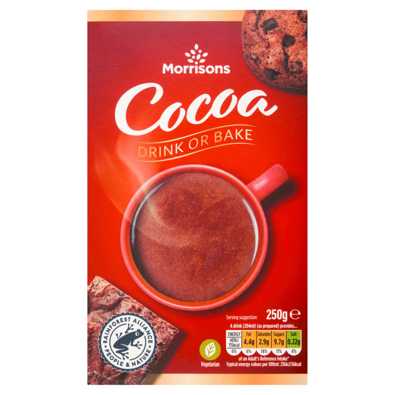 Morrisons Cocoa 250g