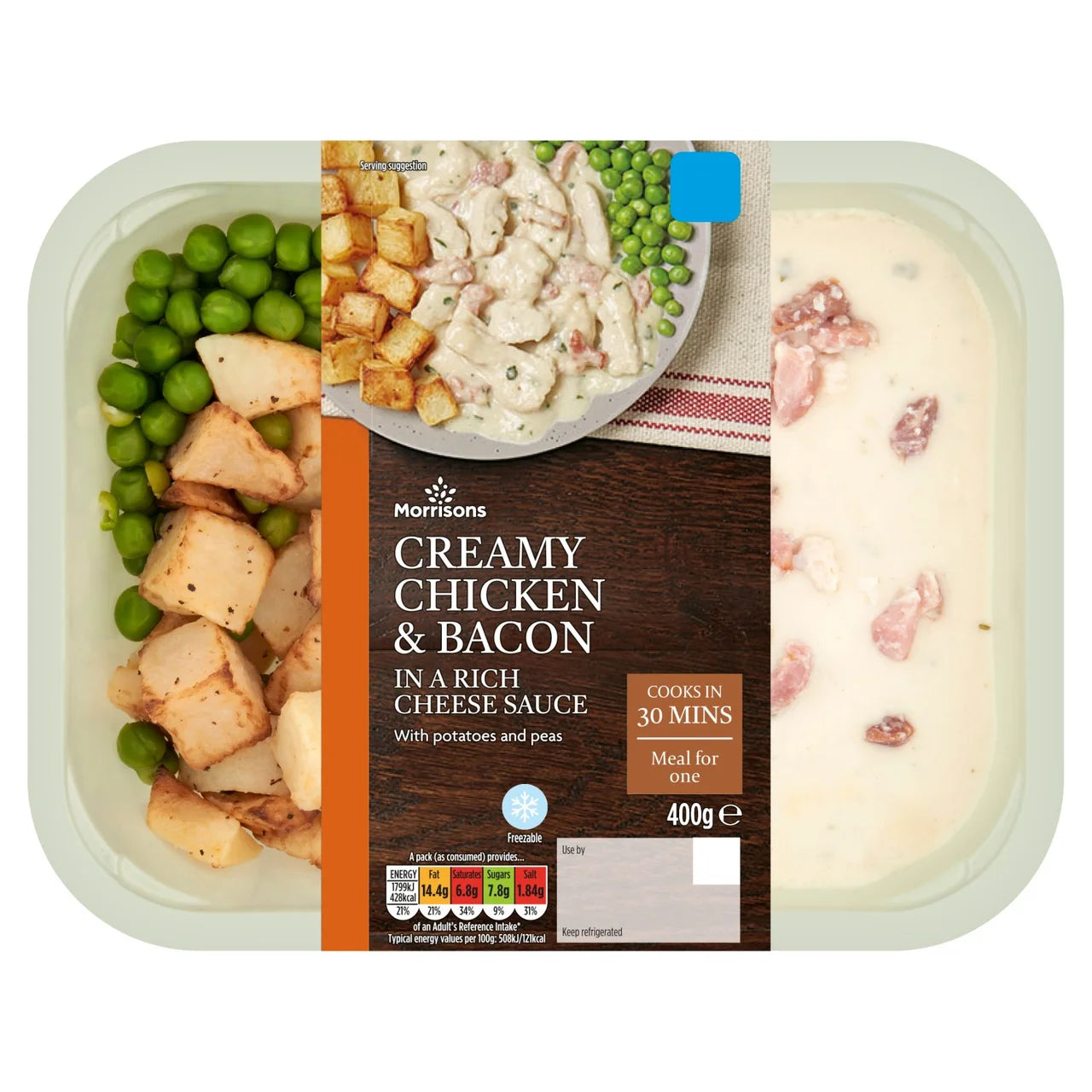 Morrisons Creamy Chicken & Bacon Bake 400g