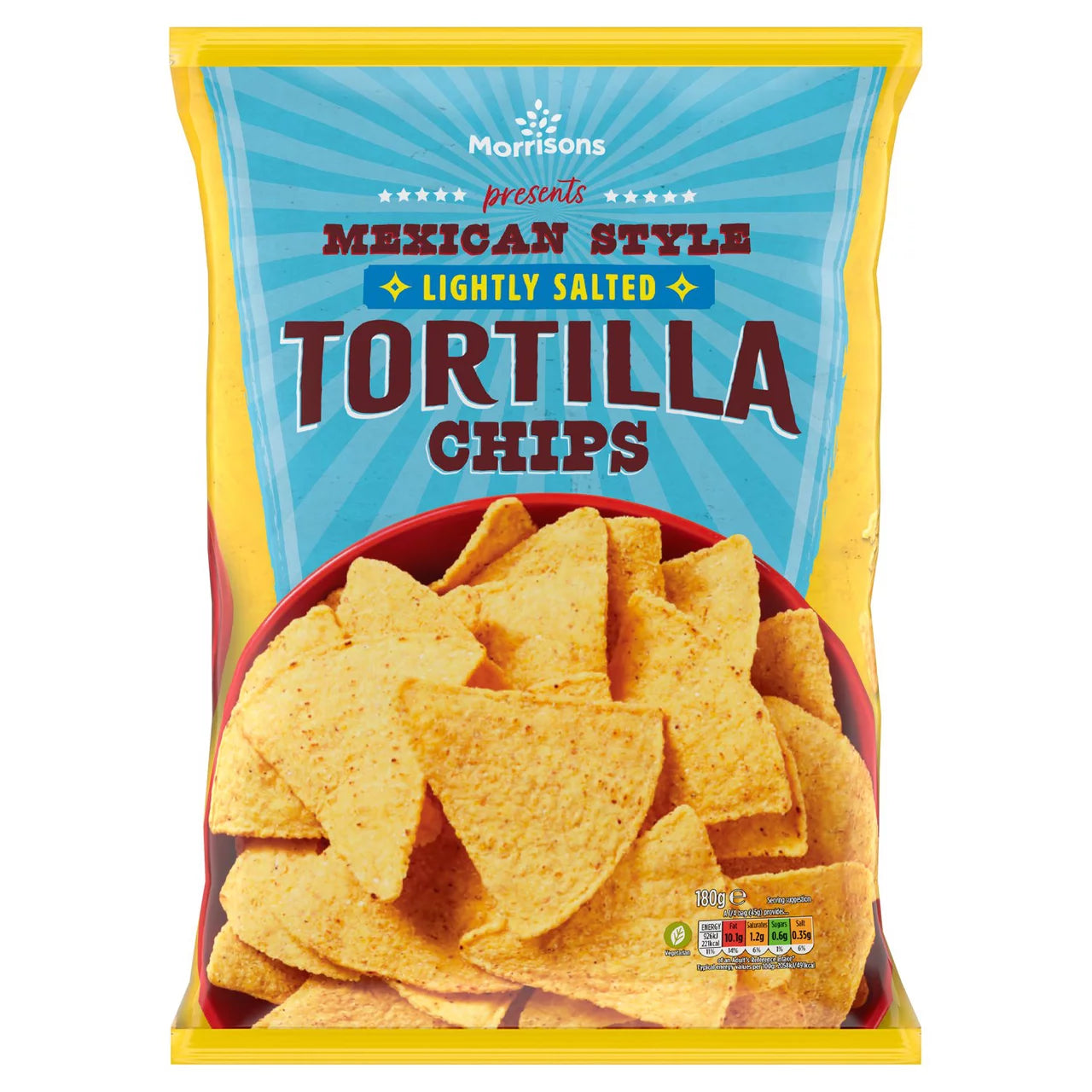 Morrisons Tortilla Chips 180g