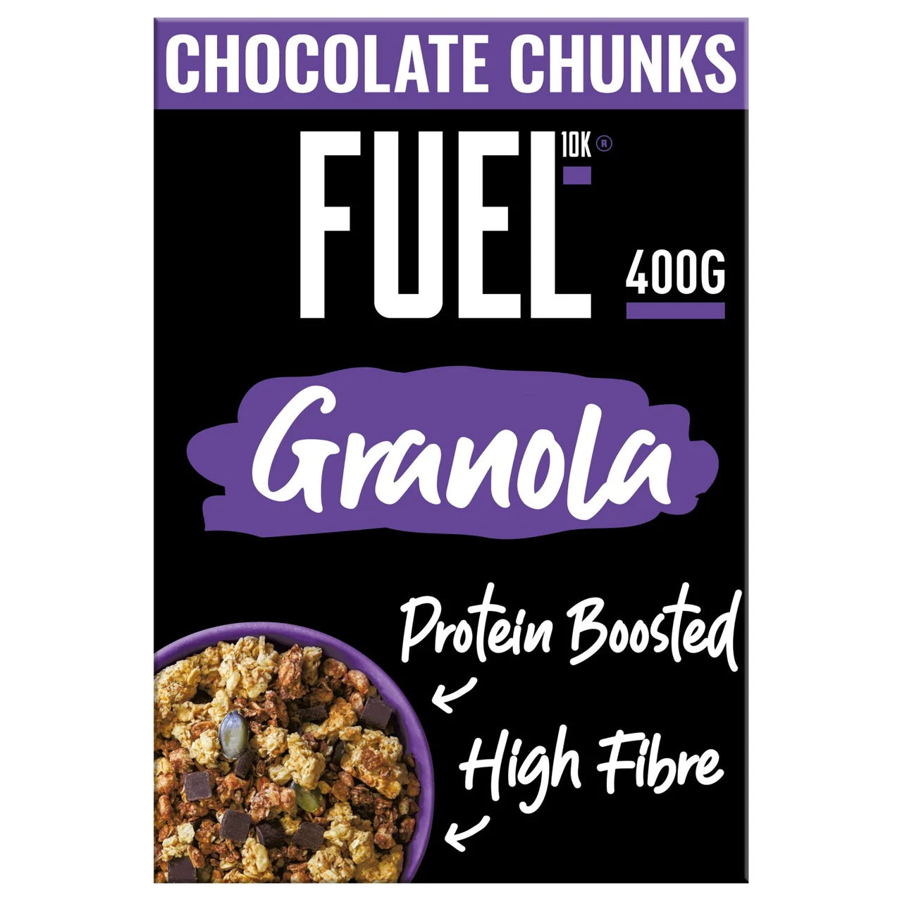 Fuel 10K Chunky Granola Chocolate Loaded 400g