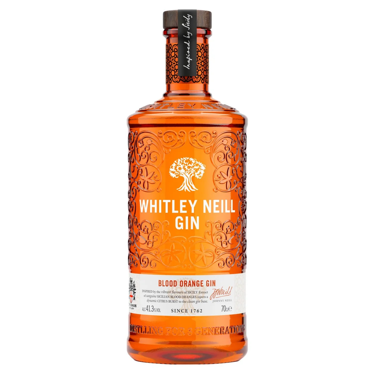Whitley Neill Blood Orange Gin 70cl 41.3% [9898]
