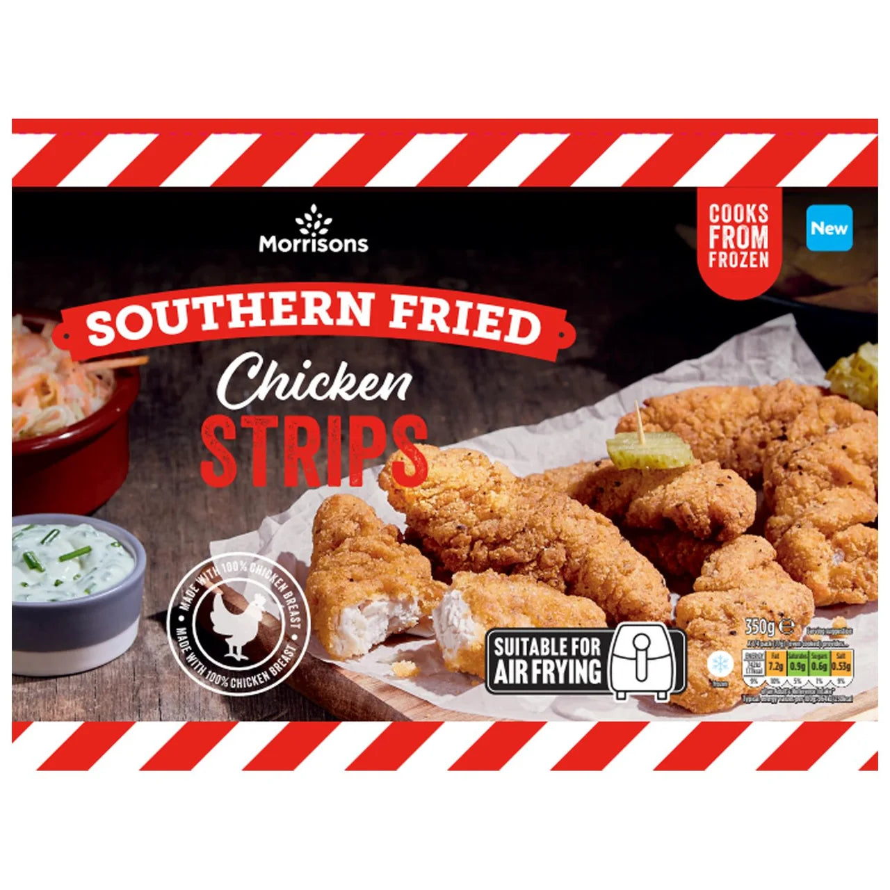 Morrisons Southern Fried Chicken Strips 350g