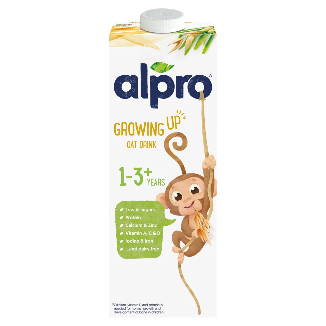 Alpro Growing Up Oat Drink 1 to 3 Years 1L