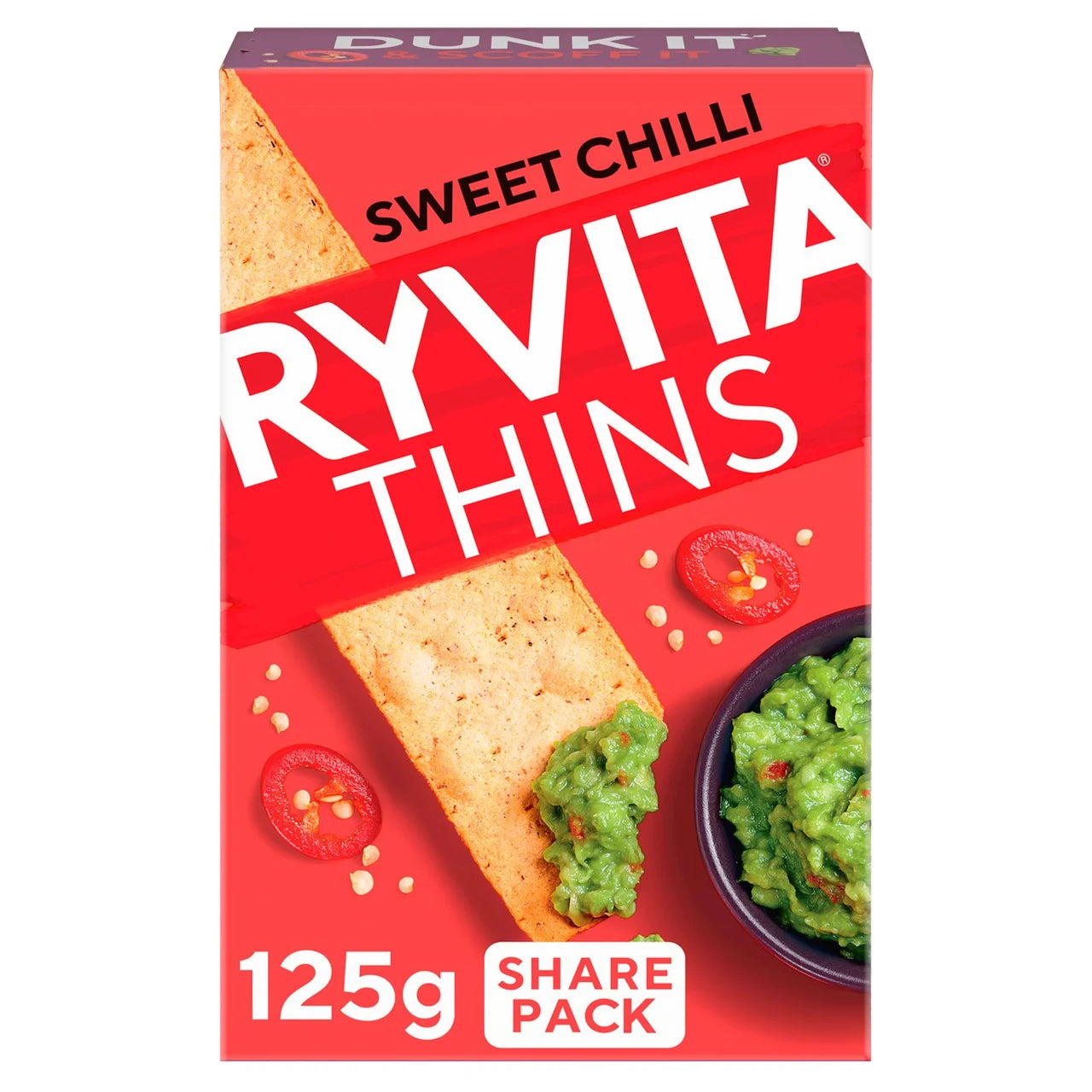 Ryvita Sweet Chilli Thins 125g
