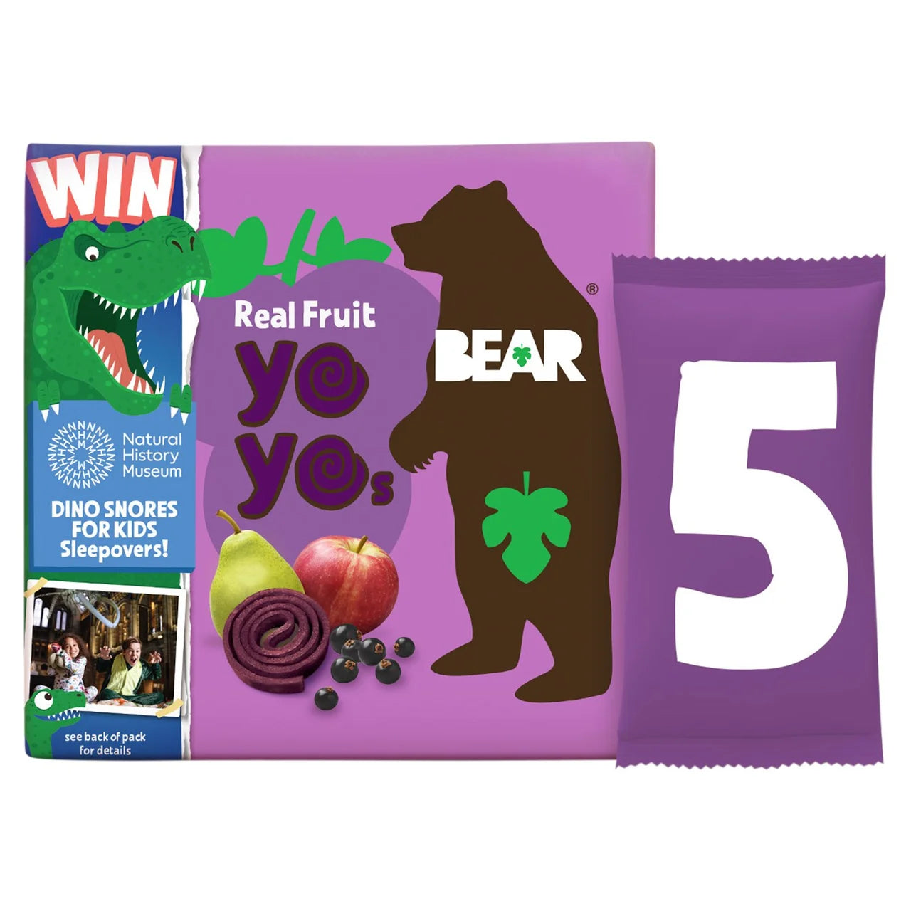 Bear Blackcurrant Yoyo 5 x 20g