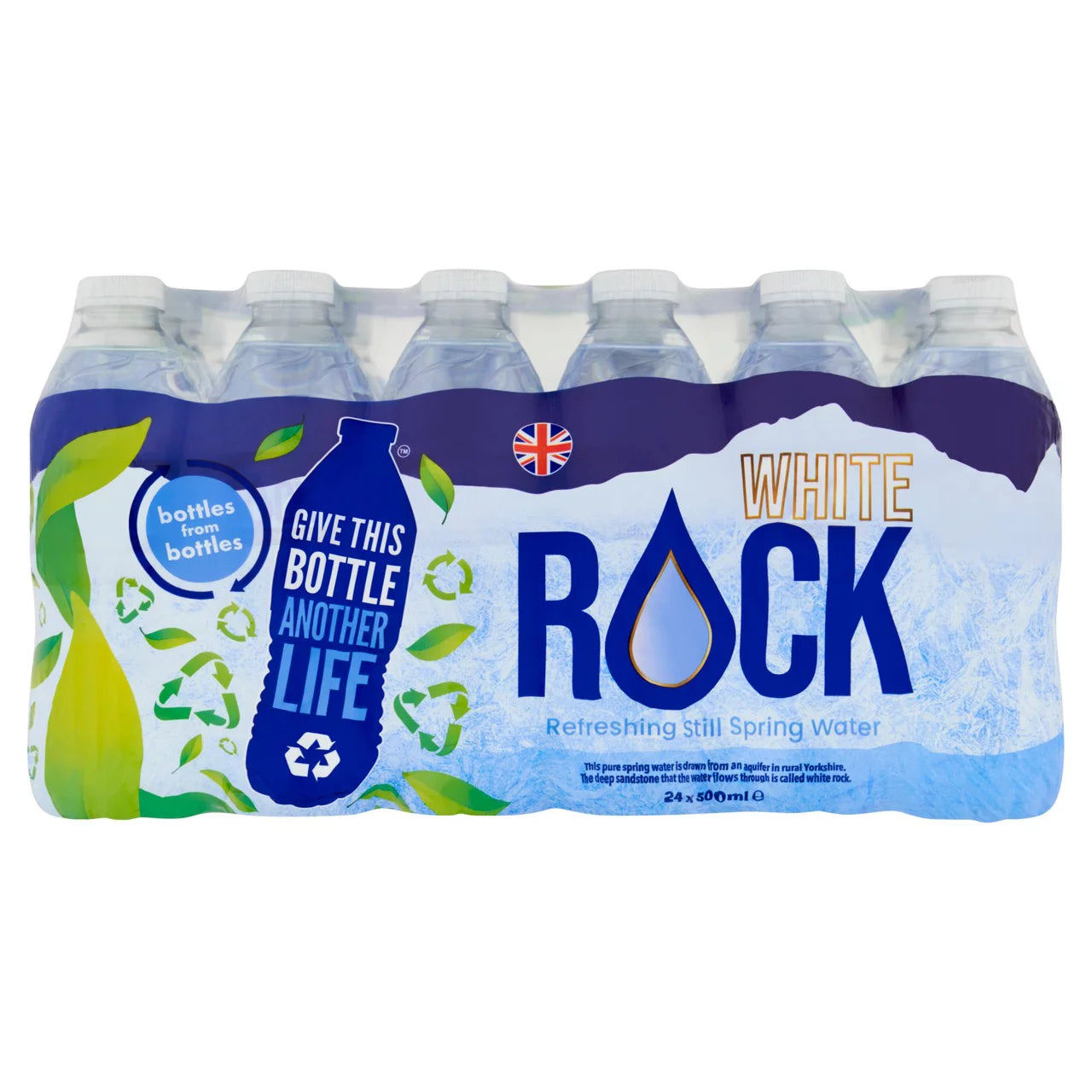 White Rock Spring Water 24 x 500ml