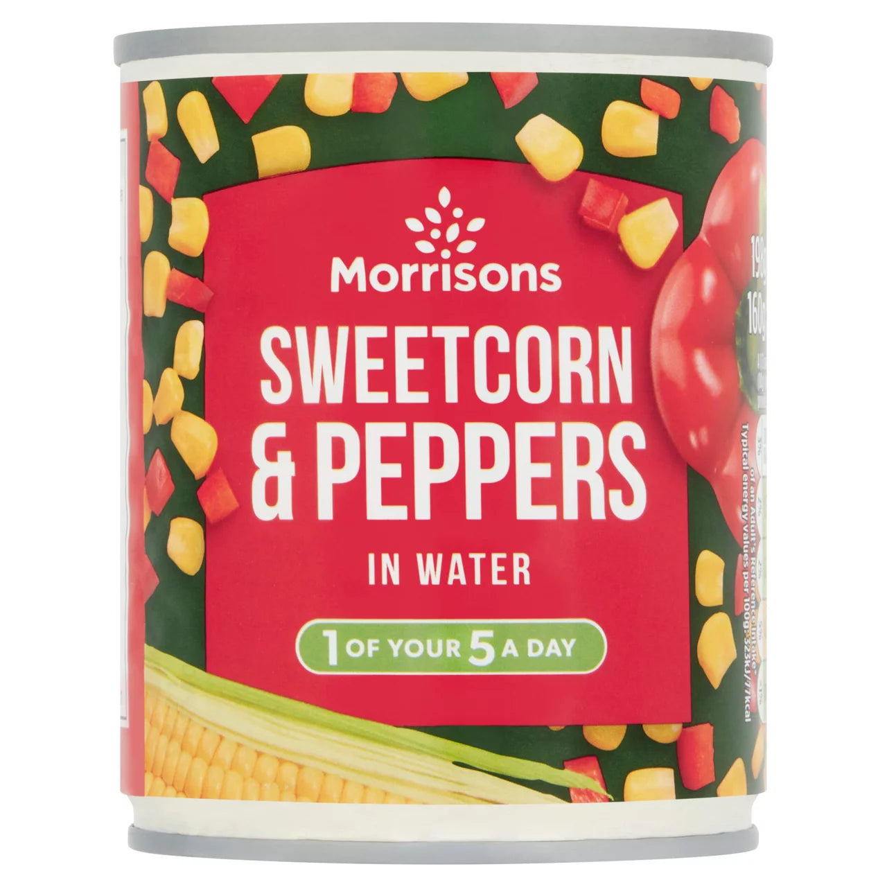 Morrisons Sweet Corn and Peppers in Water 198g