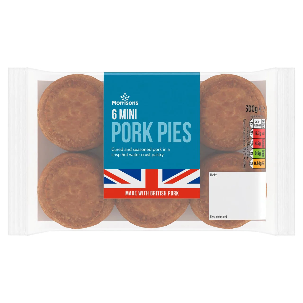 Morrisons Mini Pork Pies 2pk