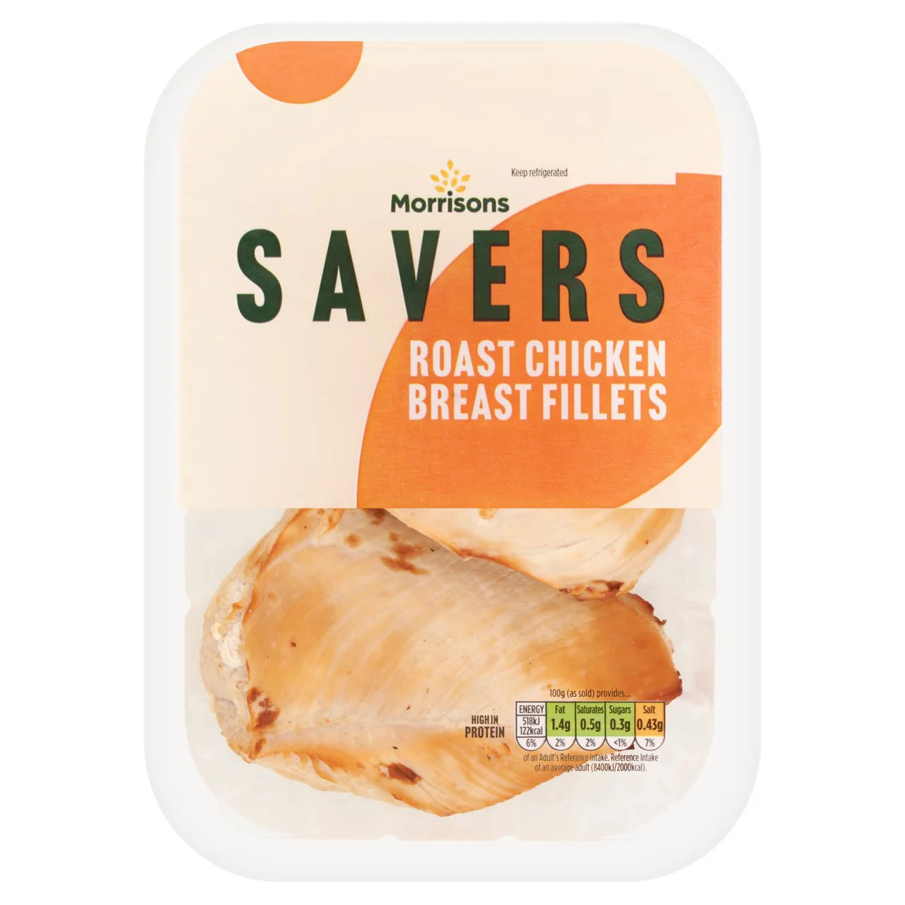 Morrisons Savers Roast Chicken Fillets 235g