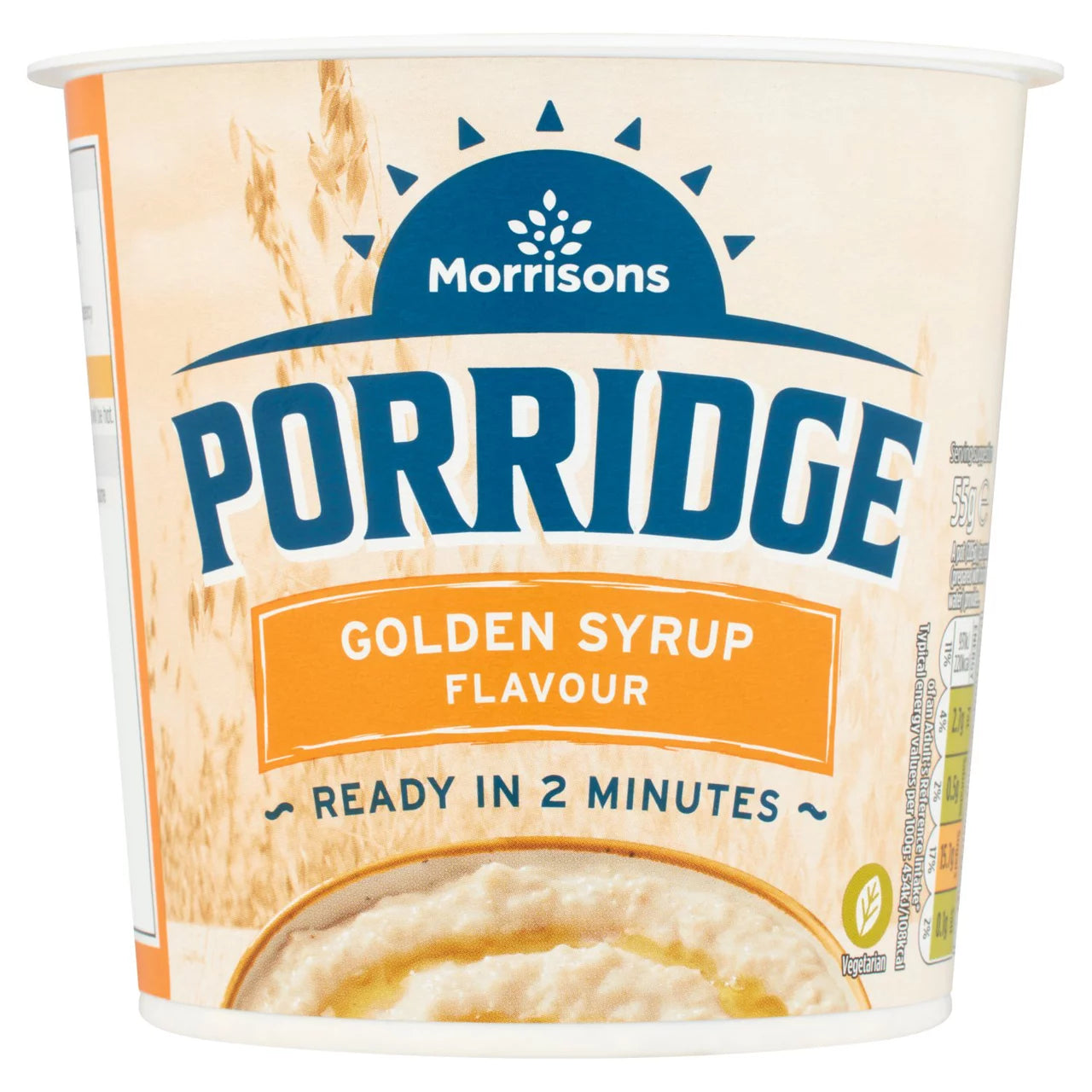 Morrisons Golden Syrup Porridge 55g