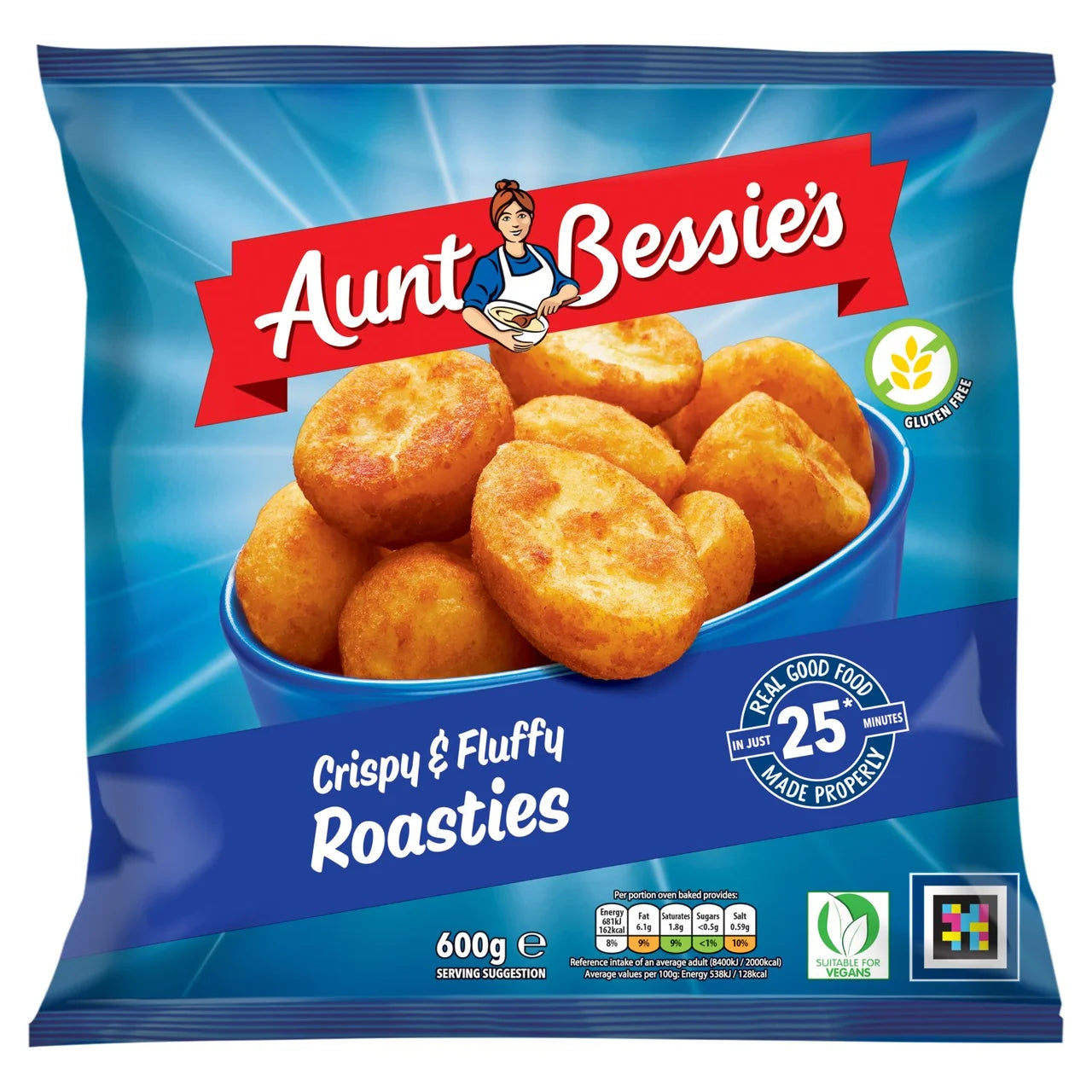Aunt Bessies Roast Potatoes 600g