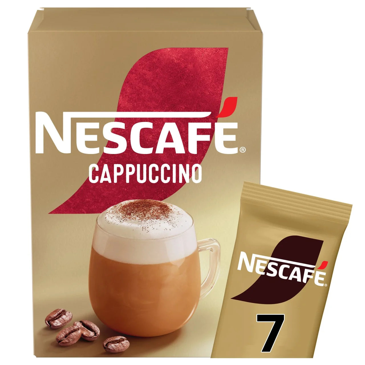 Nescafe Gold Cappuccino Sachets 7pk