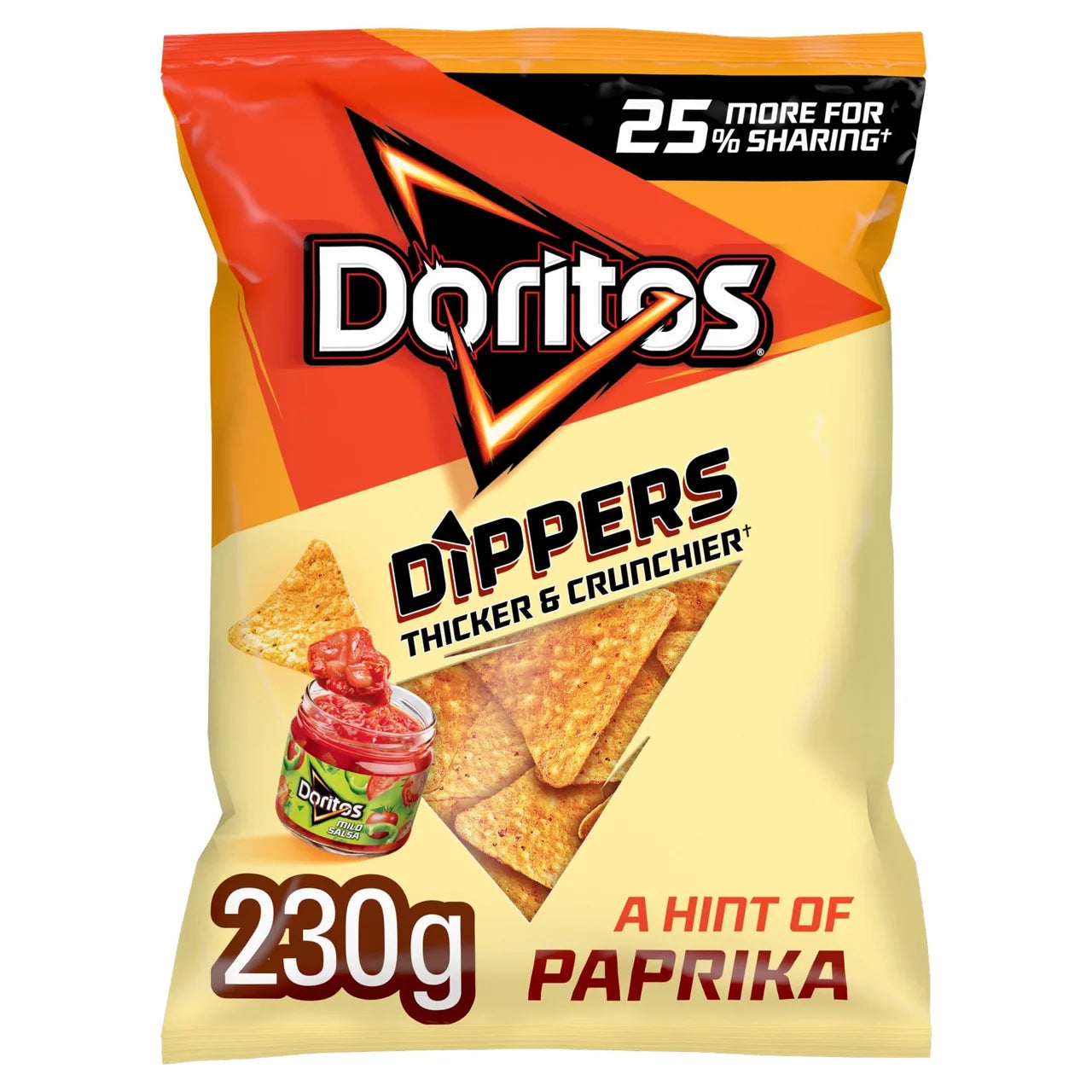 Doritos Dippers Hint Of Paprika 230g [911]