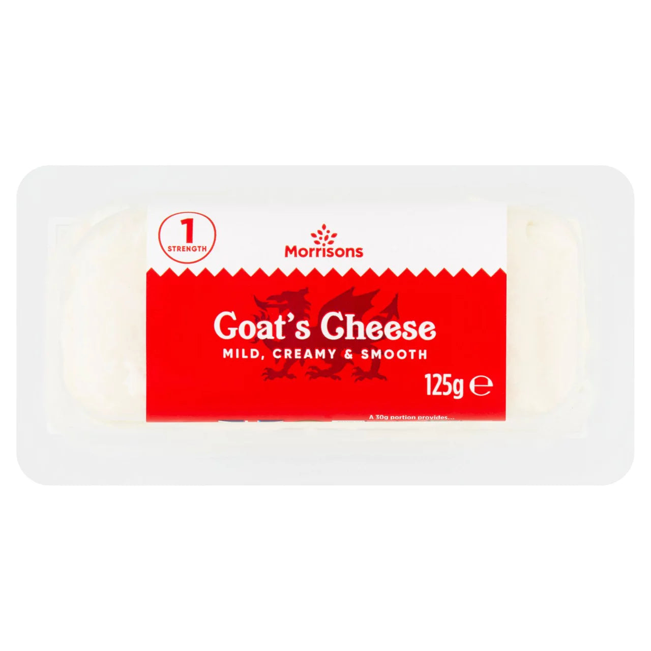 Morrisons Welsh Goats Cheese 125g
