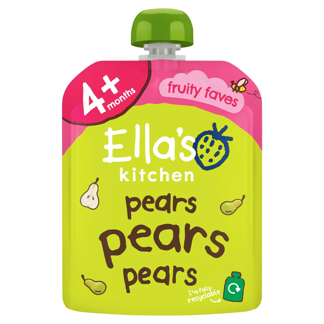 Ellas Kitchen First Taste Pears 70g